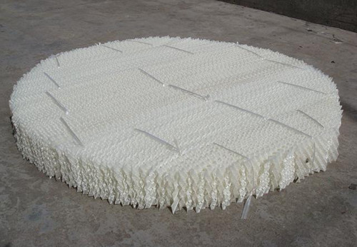 plastic wire mesh structured packing